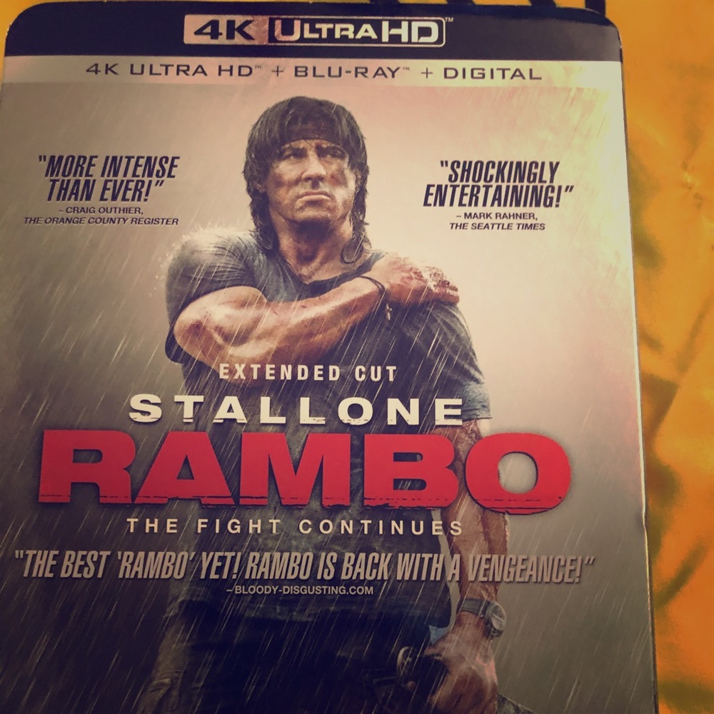 Rambo 4K ultra dvd